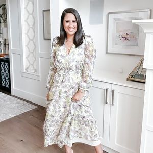 BNWT maxi dress floral sz M